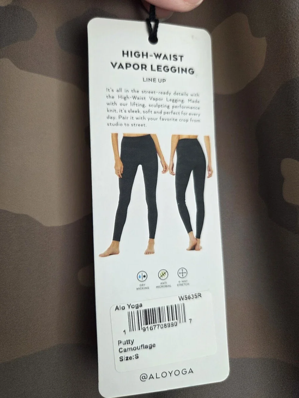 alo High Waist Vapor Legging size S NWT